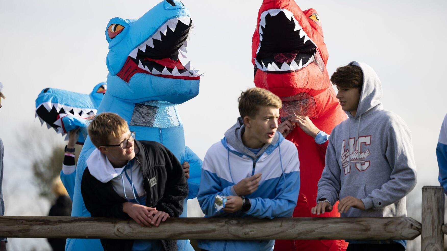 Scenes from the first day of the Missouri State Cross Country Championships